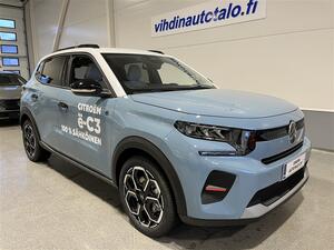 Citroen e-C3 Full Electric 113 Max 44 kWh ** Uusi -C3 nyt Vihdin Autotalossa! ** Sis. 2xrenkaat, vm. 2025, 1 tkm (2 / 31)