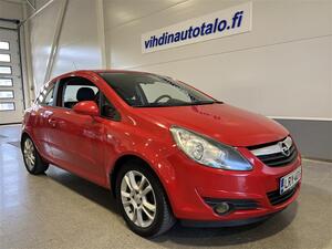 Opel Corsa 3-ov Enjoy 1,2 Twinport 59kW/80hv M5 ** Katsastettu  24.04.2025! ** Dinitrol -alustasuojaus uutena!, vm. 2007, 162 tkm (2 / 21)