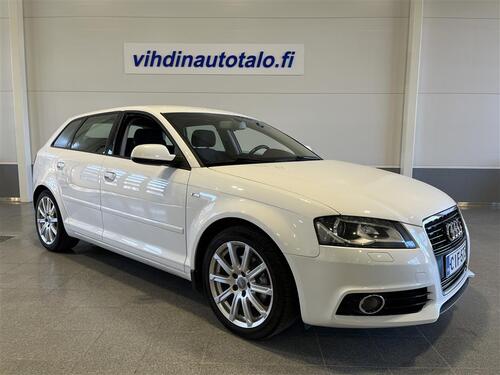AUDI A3 Sportback Attraction 1,4 TFSI 92 kW S tronic S line Business / Lmppaketti / Vetokoukku / Xenon /, vm. 2011, 142 tkm (1 / 20)