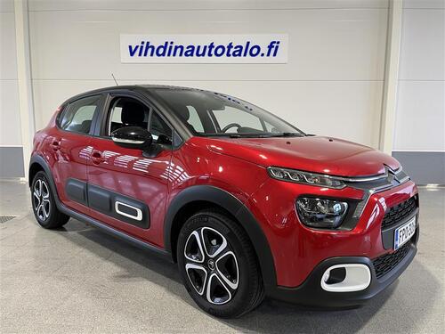 Citroen C3 PureTech 82 Lauch Edition / 1-omisteinen / Merkkihuollettu / Moottorilmmitin / P-tutka / Aut. ilmas, vm. 2021, 30 tkm (1 / 26)