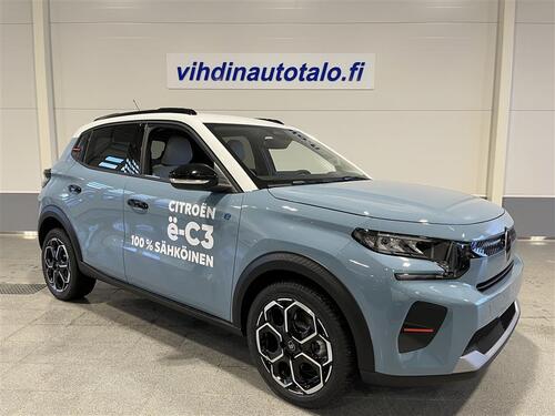 Citroen e-C3 Full Electric 113 Max 44 kWh ** Uusi -C3 nyt Vihdin Autotalossa! ** Sis. 2xrenkaat, vm. 2025, 1 tkm (1 / 31)