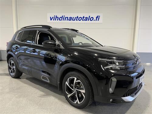 Citroen C5 Aircross Plug-in Hybrid 225 Shine Business -EAT8 AT/ 1. om/  Suomi-auto / Merkkihuollettu / 2 x renkaat alut, vm. 2023, 21 tkm (1 / 30)