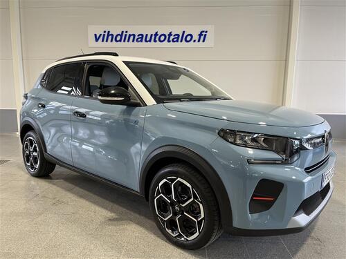 Citroen e-C3 Full Electric 113 Max 44 kWh AT/Metallivri / Navi / P-kamera / 2:t renkaat alkuperisill vanteilla, vm. 2024, 4 tkm (1 / 25)