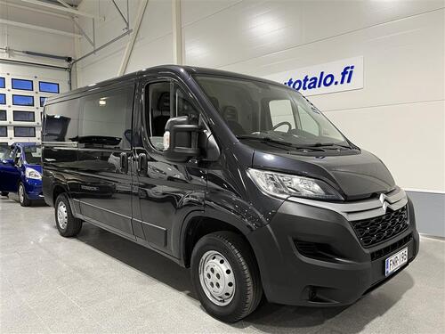 CITROEN JUMPER BlueHDi 130 35 L2H1/ 1.om / Merkkihuollettu / Met.vri / Vanerointi / Webasto /, vm. 2019, 155 tkm (1 / 18)