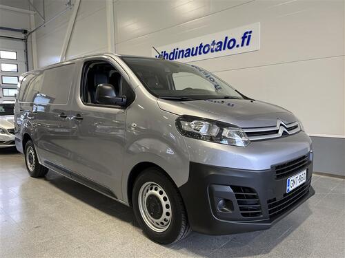 CITROEN JUMPY BlueHDi 120 XL / sis. Alv. / 1-omisteinen / Merkkihuollettu / Jakop (joulukuu -24 / 147tkm)! /, vm. 2019, 156 tkm (1 / 24)